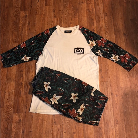 10.Deep Other - 10.Deep 2 Piece Set Shirt Size: XL/Pants Size: 40